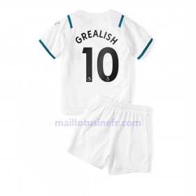 Maillot de Foot Manchester City Jack Grealish 10 Extérieur 2021-22 - Enfant